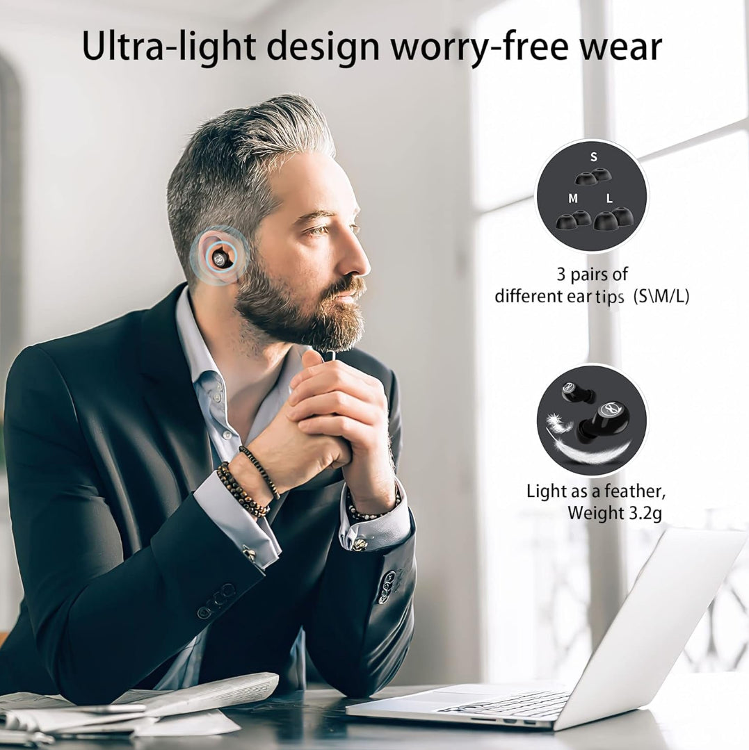 Batman Gray Wireless Bluetooth 5.0 Earbuds, B88-1, IPX5 Waterproof, 36H Playtime, Built-In Mic, LED Display, USB-C, for Kids, Boys, Adults, Gaming