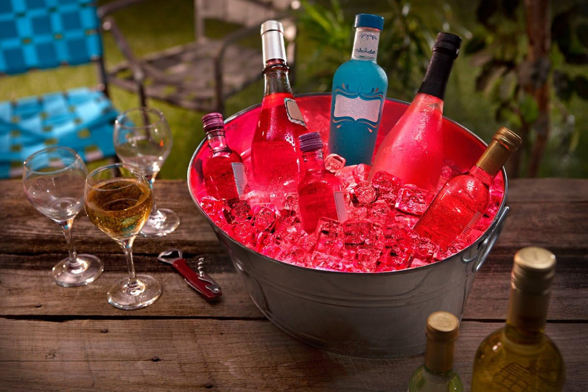 Cooler LED Cooler Light Rope - Red - Waterproof Ice Chest Rope Light for Cooler - Colorful Bright Micro-Led Lights - Compatible with Yeti, ORCA, Igloo, Coleman and Ozark Ice Chests