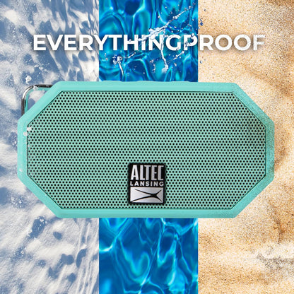 Mini H2O - Waterproof Bluetooth Speaker, IP67 Certified & Floats in Water, Compact & Portable Speaker for Hiking, Camping, Pool, and Beach