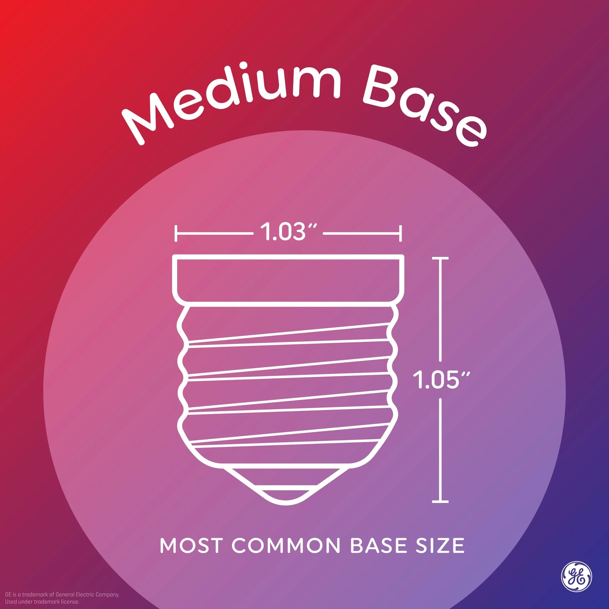 GE LED+ Speaker LED Light Bulb, 9 Watt, Bluetooth Speaker, Medium Base, A21 Bulb